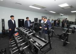 체력단련장 및 지하시설 개소식 썸네일 1