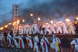 강릉 사천 하평답교놀이 3