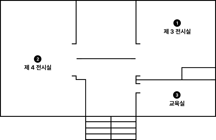2층 시설안내도 - 자세한 설명은 하단 내용 참고
