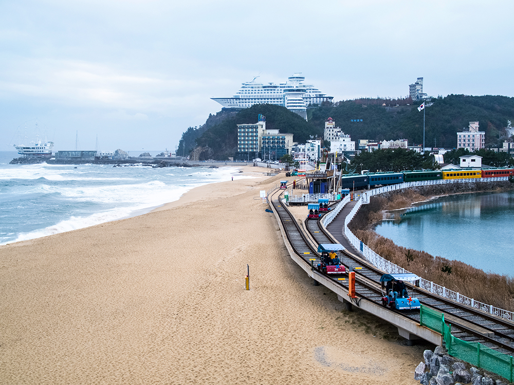 正东津铁轨自行车 03